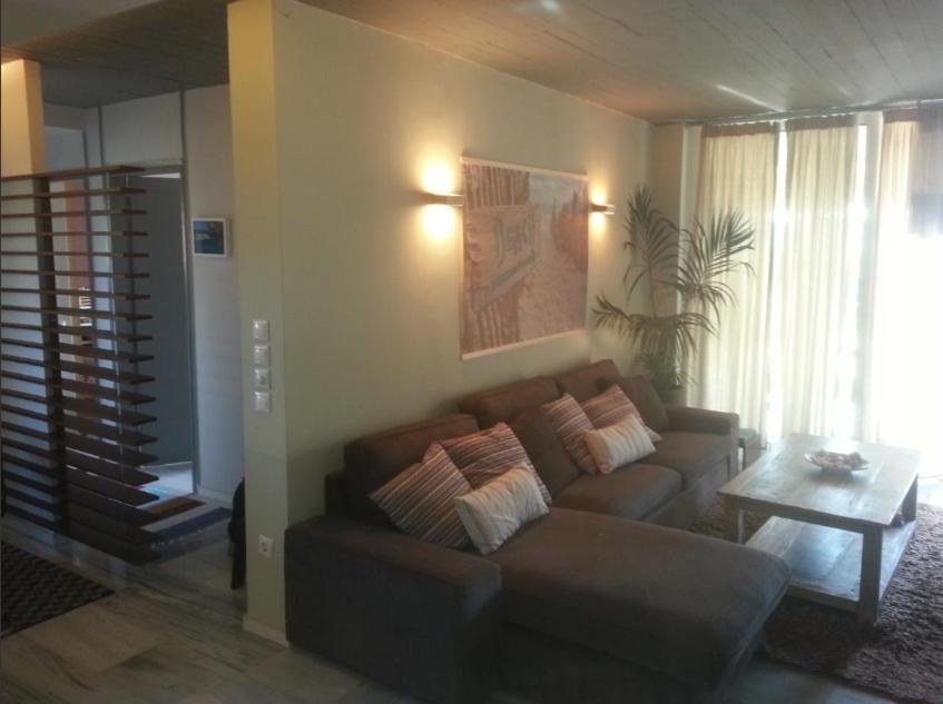 Varkiza Seaside Penthouse With Private Roof Deck Vári Ngoại thất bức ảnh